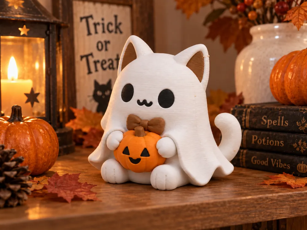 Spooky & herbstliche Halloween 3D Drucke